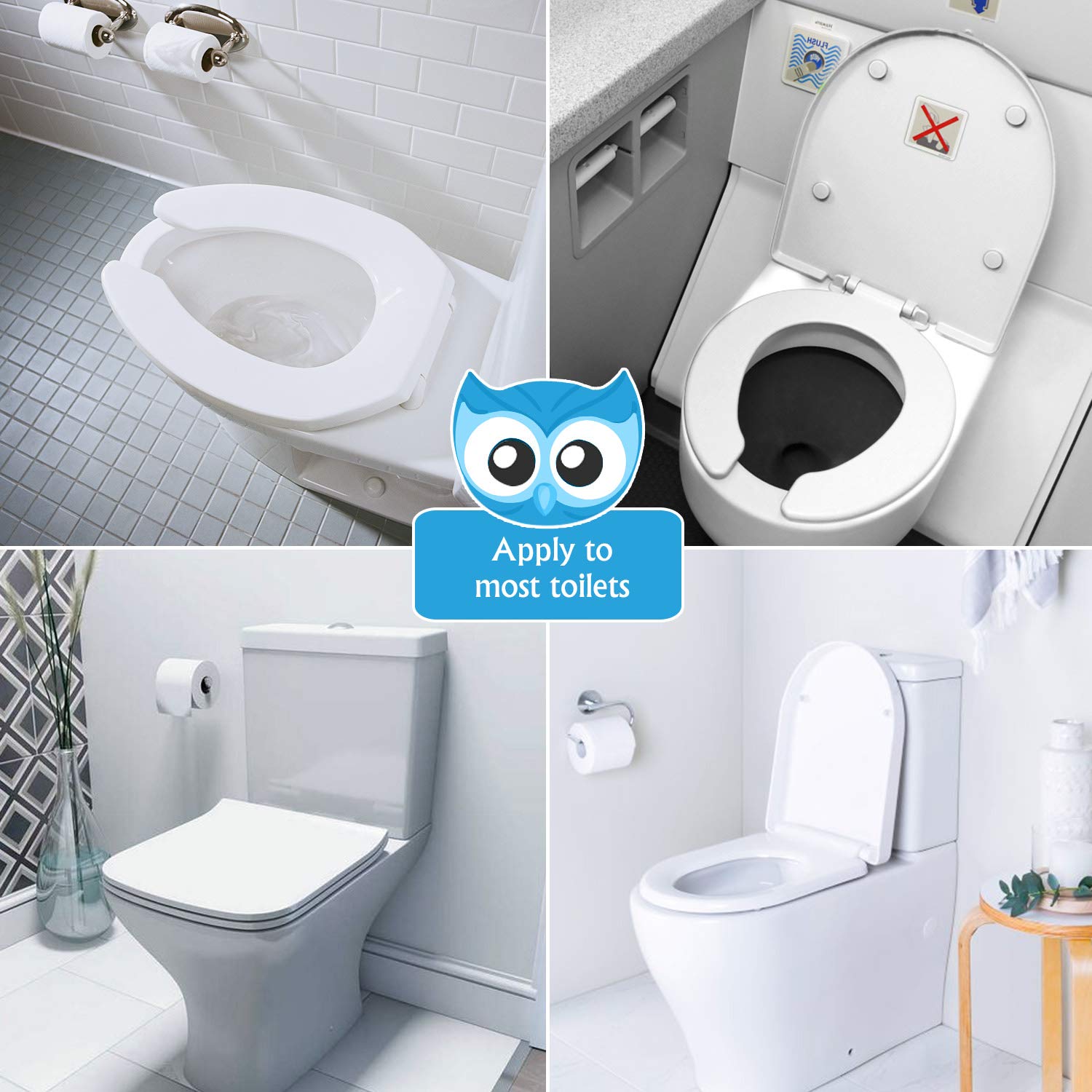 Maliton Travel Potty Seat ideal for planes cars and hotels
