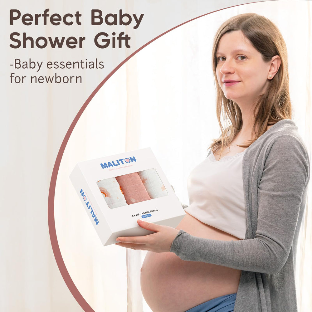 Gift-ready packaging makes a thoughtful baby shower present.