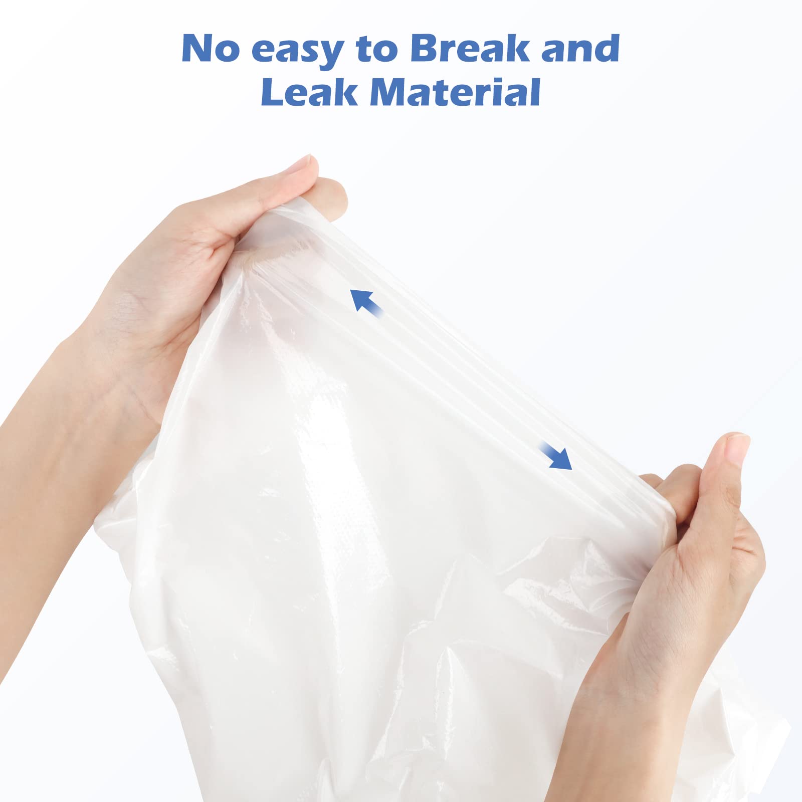 Travel-friendly potty liners sized for most toddler potties on trips.