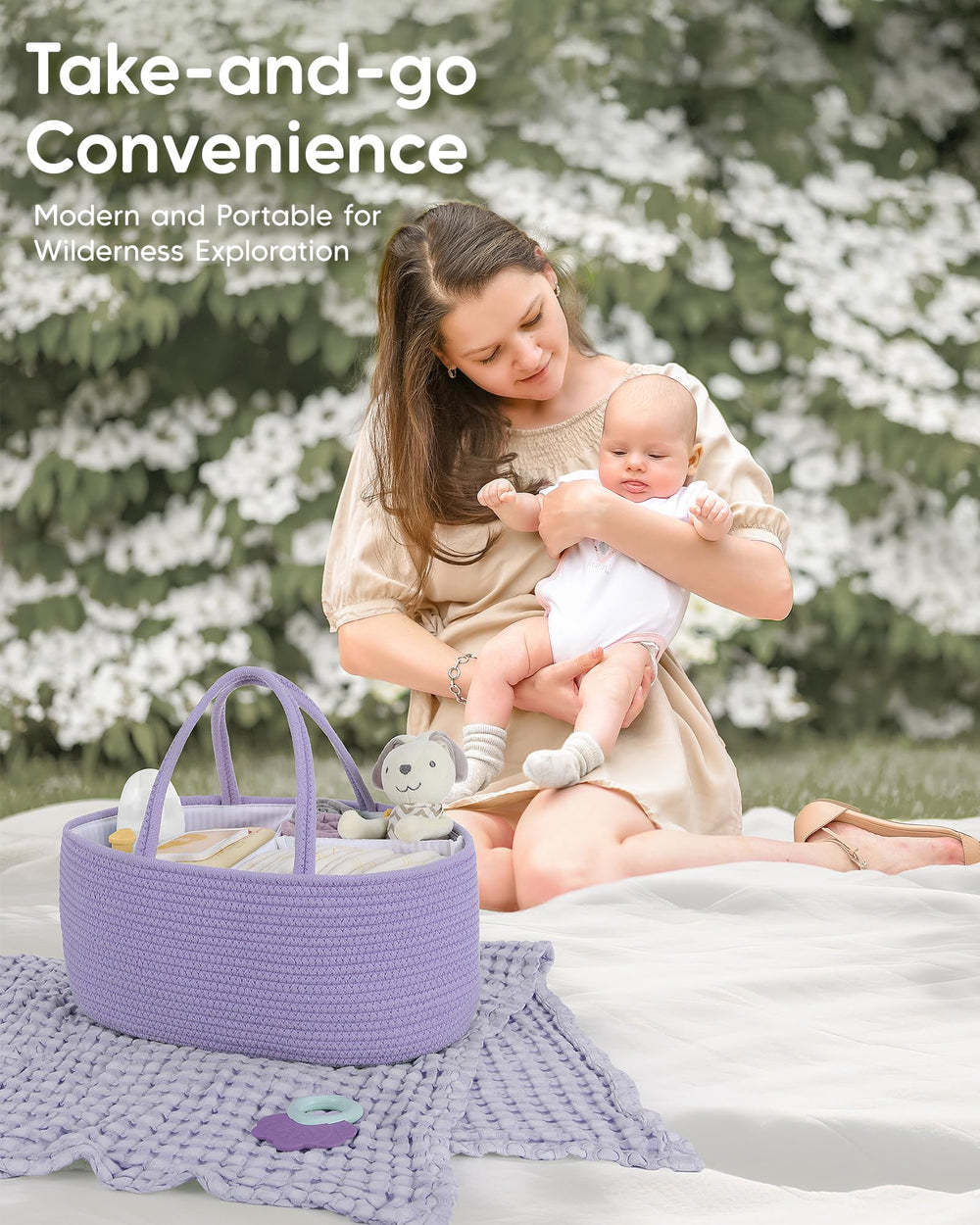 Versatile Maliton caddy adapts from nursery to car storage