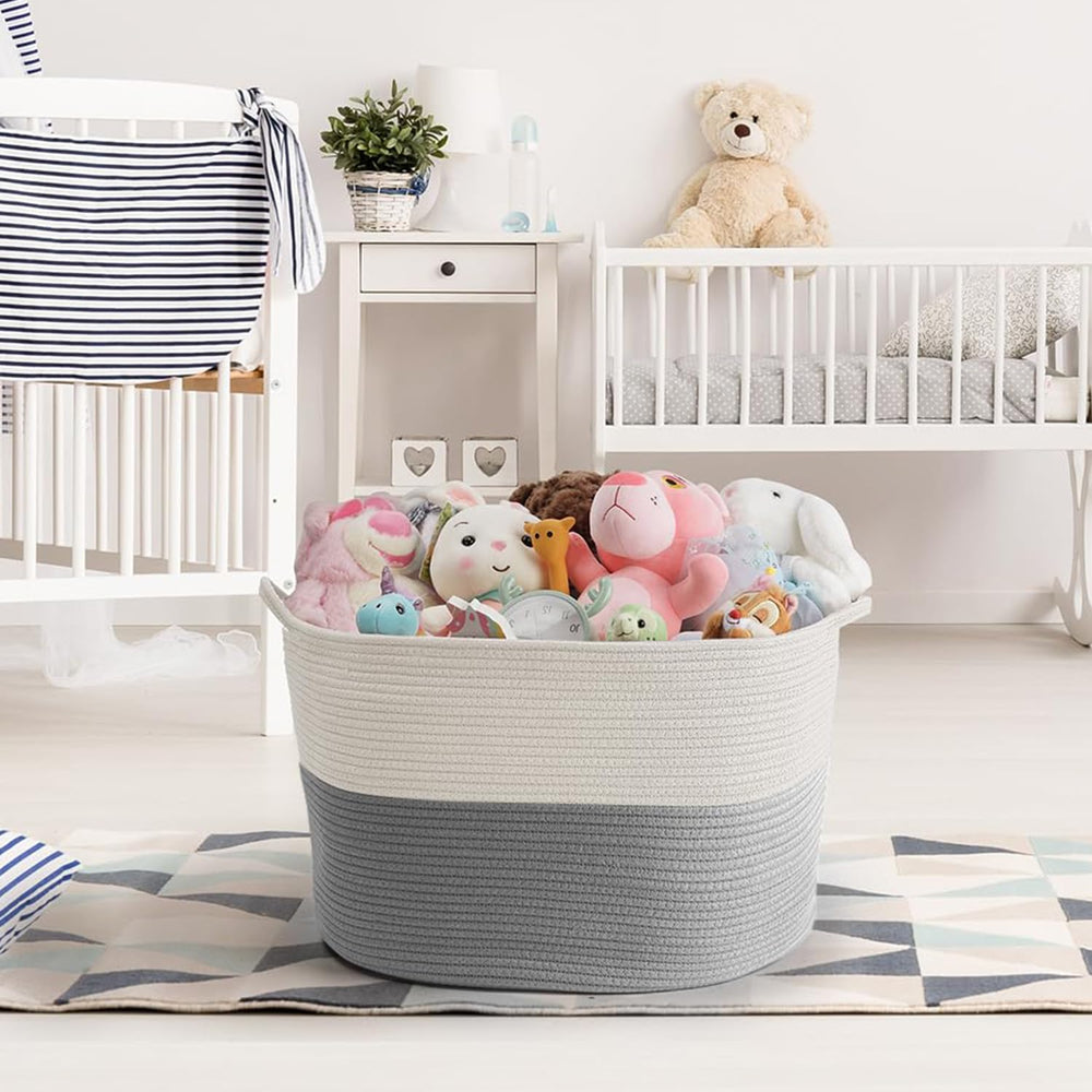 Maliton XXXLarge basket for pet toys in a cozy space