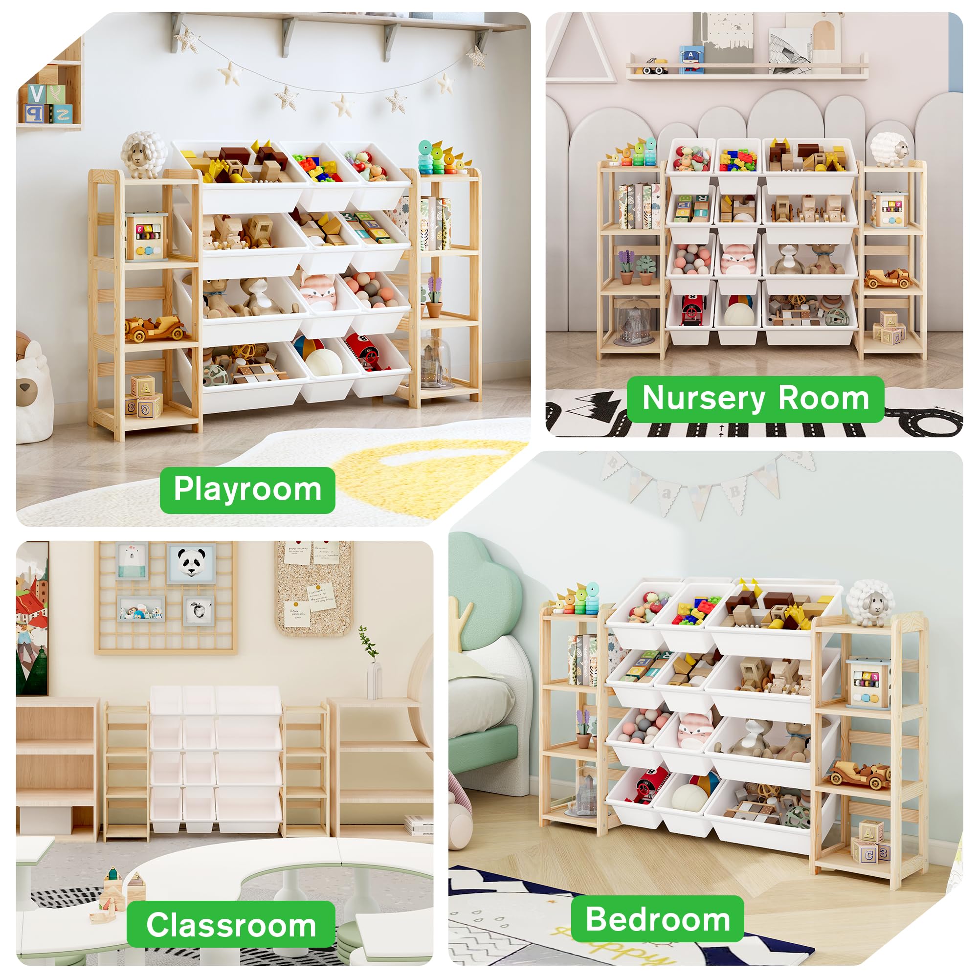 MallBest easy-assembly design with included tools speeds setup in bedrooms or playrooms