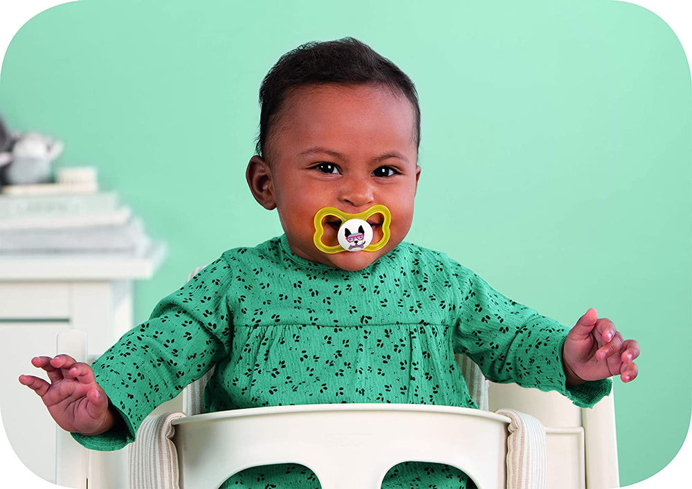 MAM Air BPA-free silicone for safe, soft soothing.