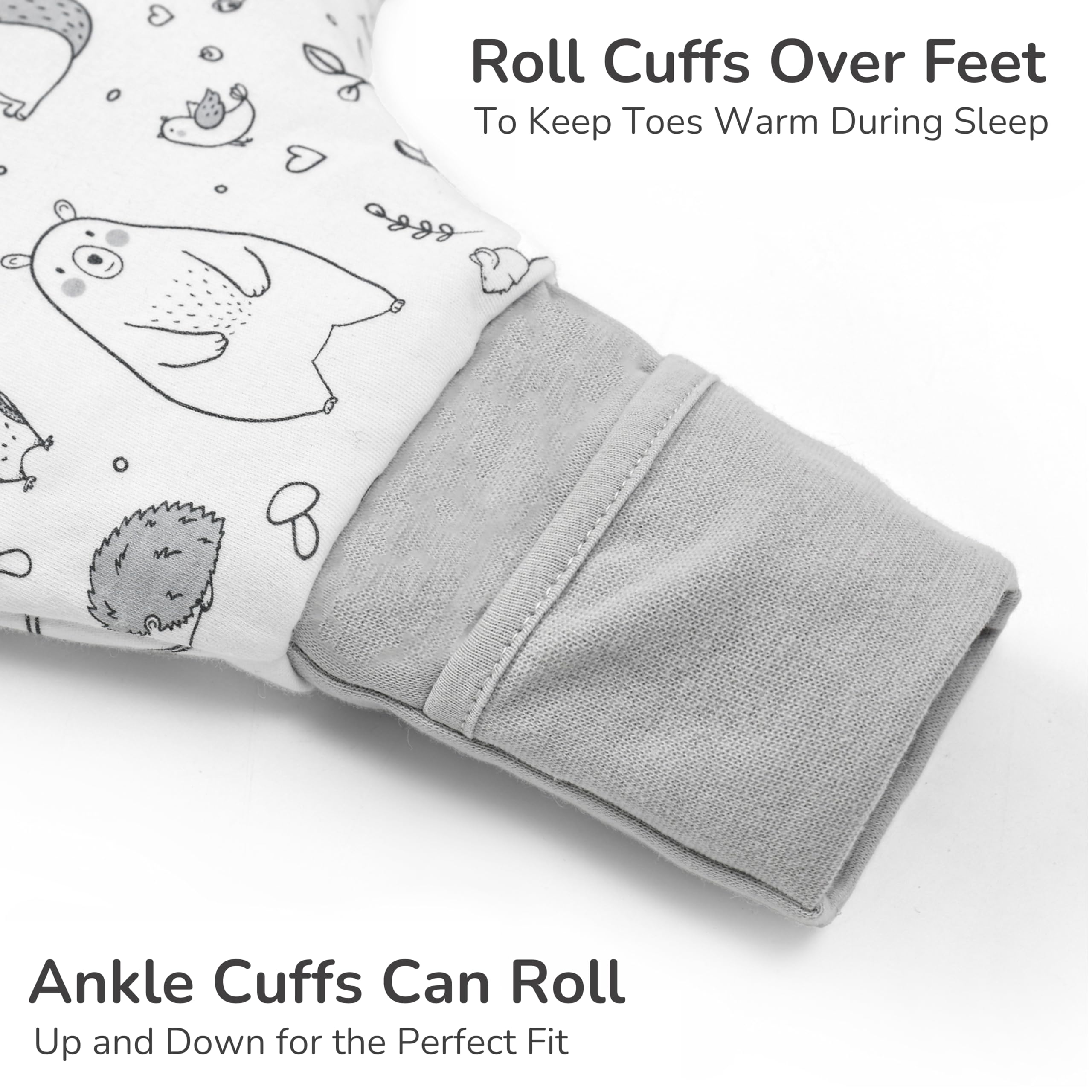 Mama Cheetah size guide helps choose the right sleeping sack.