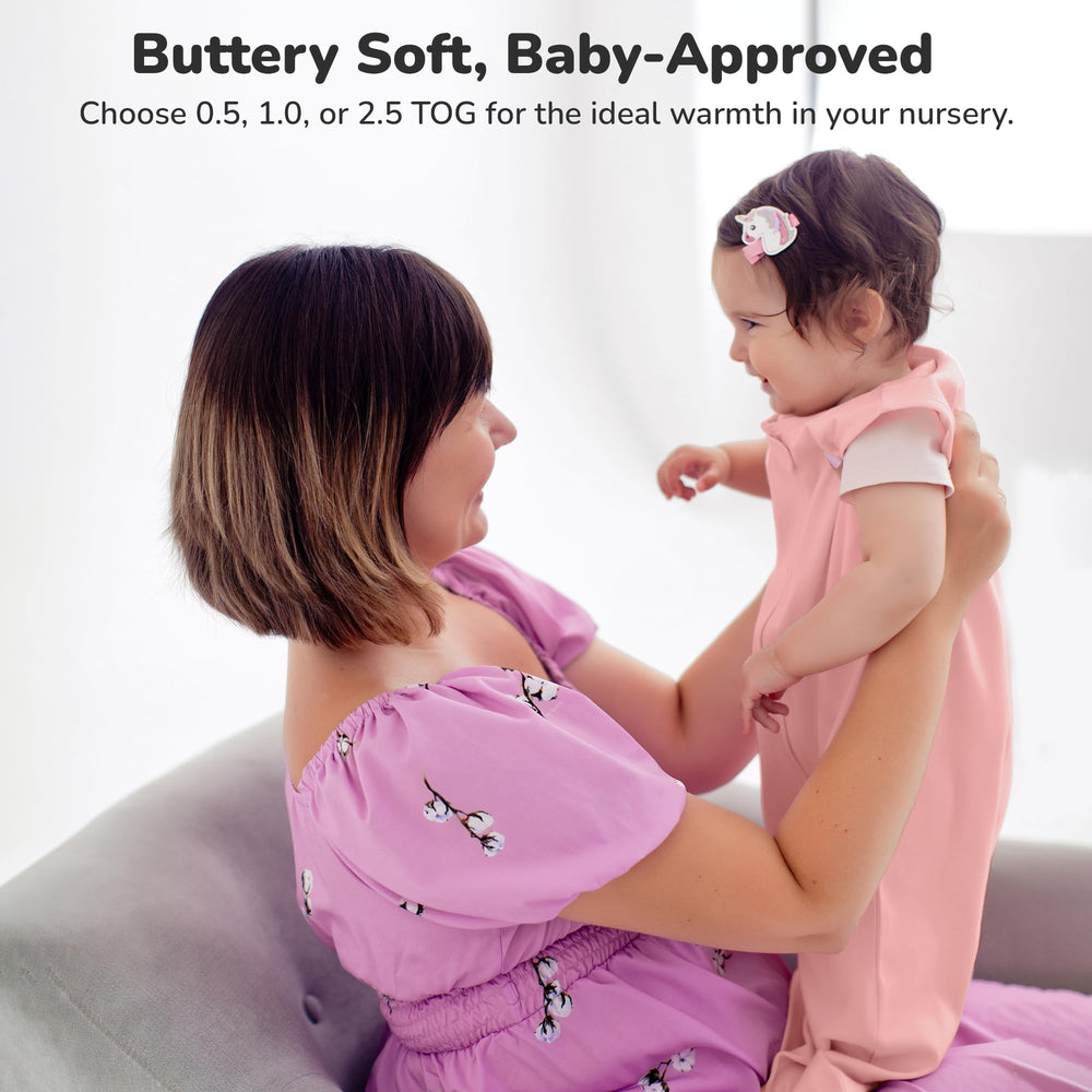 Encourages gentle swaddle transition with roomy leg movement for Mama Cheetah.