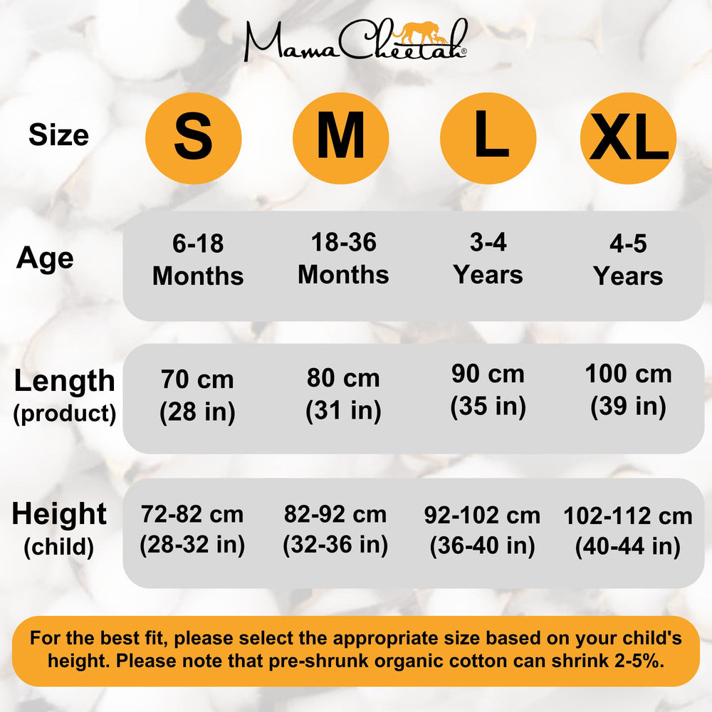 Compact, travel friendly sleep sack by Mama Cheetah for packing