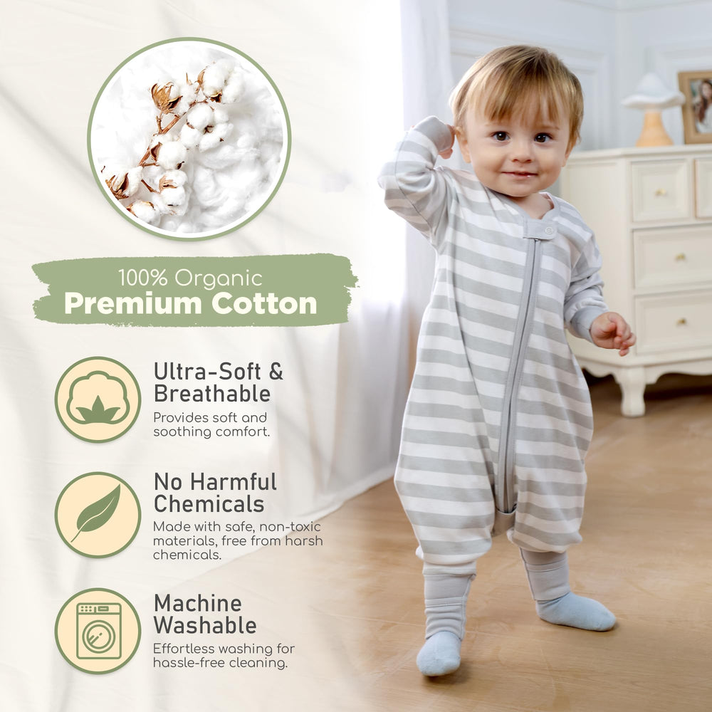 Mama Cheetah wearable blanket for walkers with two way zipper for easy changes