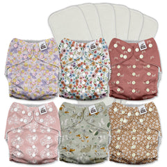 Mama Koala 3.0 pocket diaper close-up with AWJ lining showcasing breathable interior