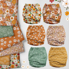 Mama Koala 3.0 pocket diaper with hip snaps prevents wing droop during movement
