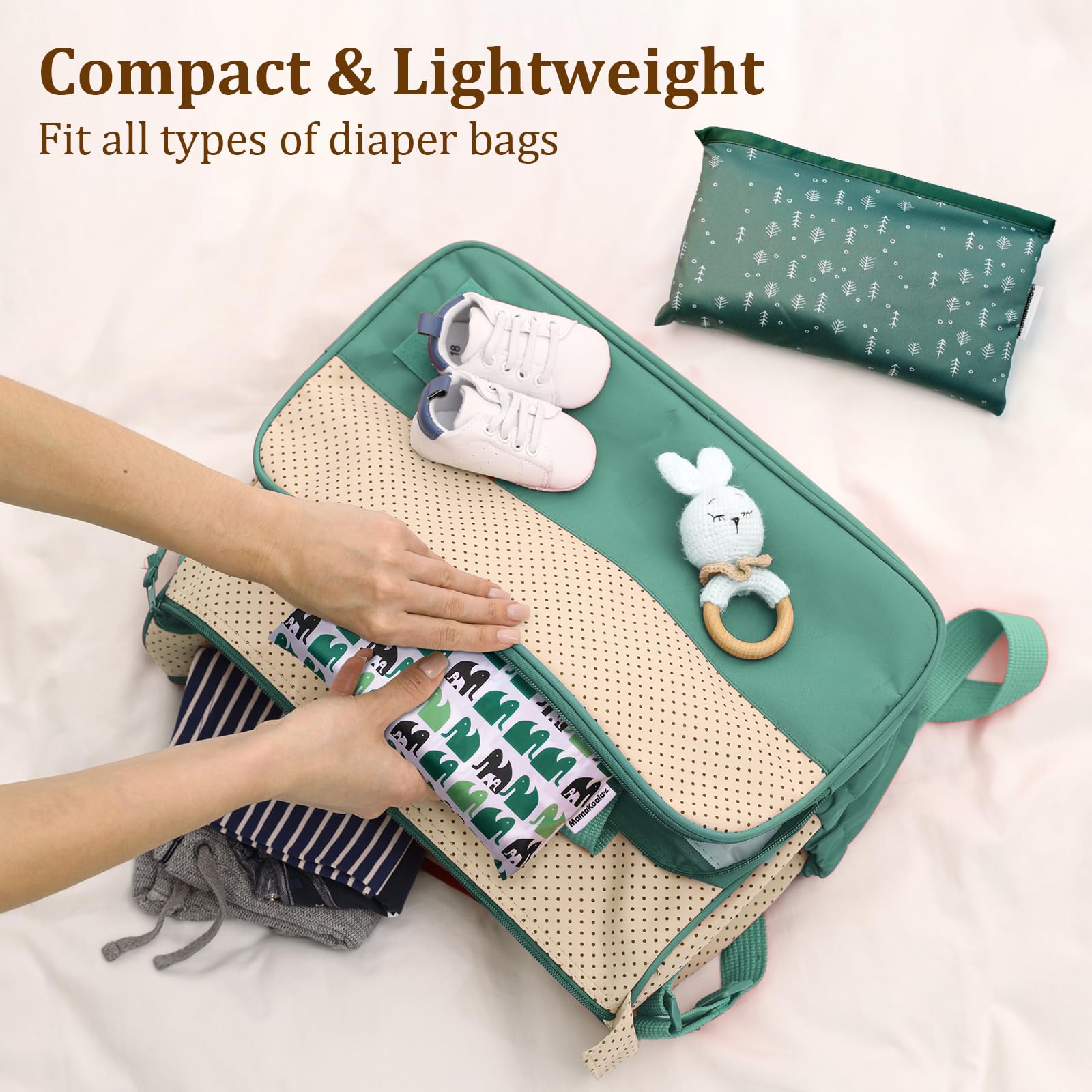 Mama Koala washable, reusable pad is machine friendly.