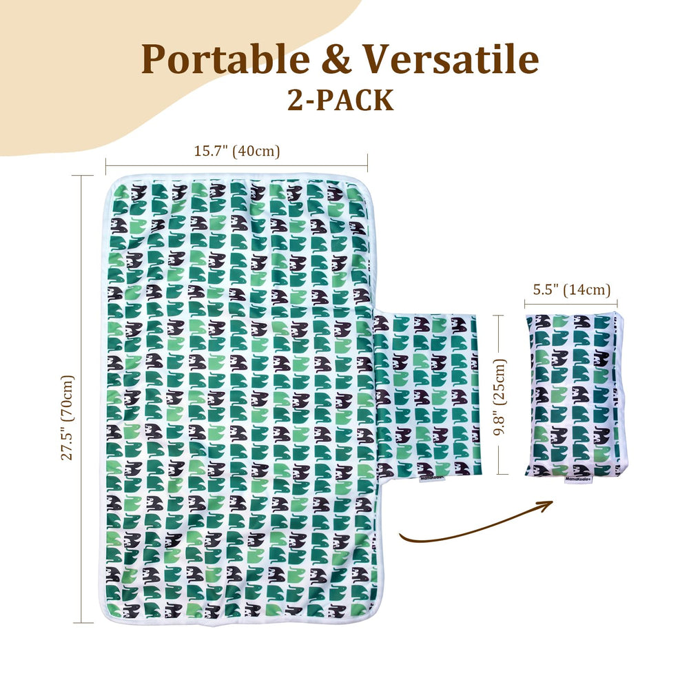 Mama Koala liner surface is waterproof and easy to wipe clean.