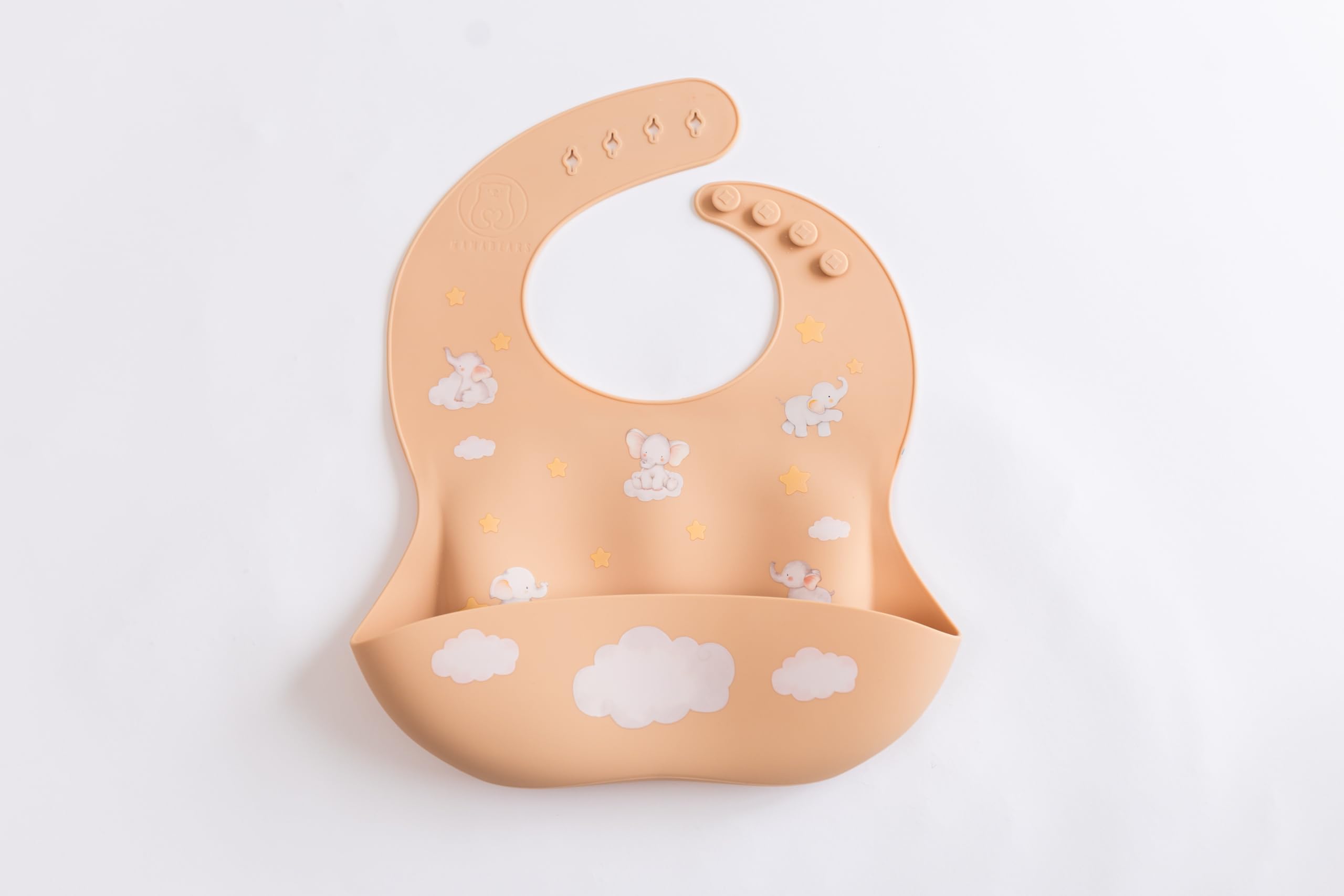 Mamabears easy clean silicone bib and mat for busy families