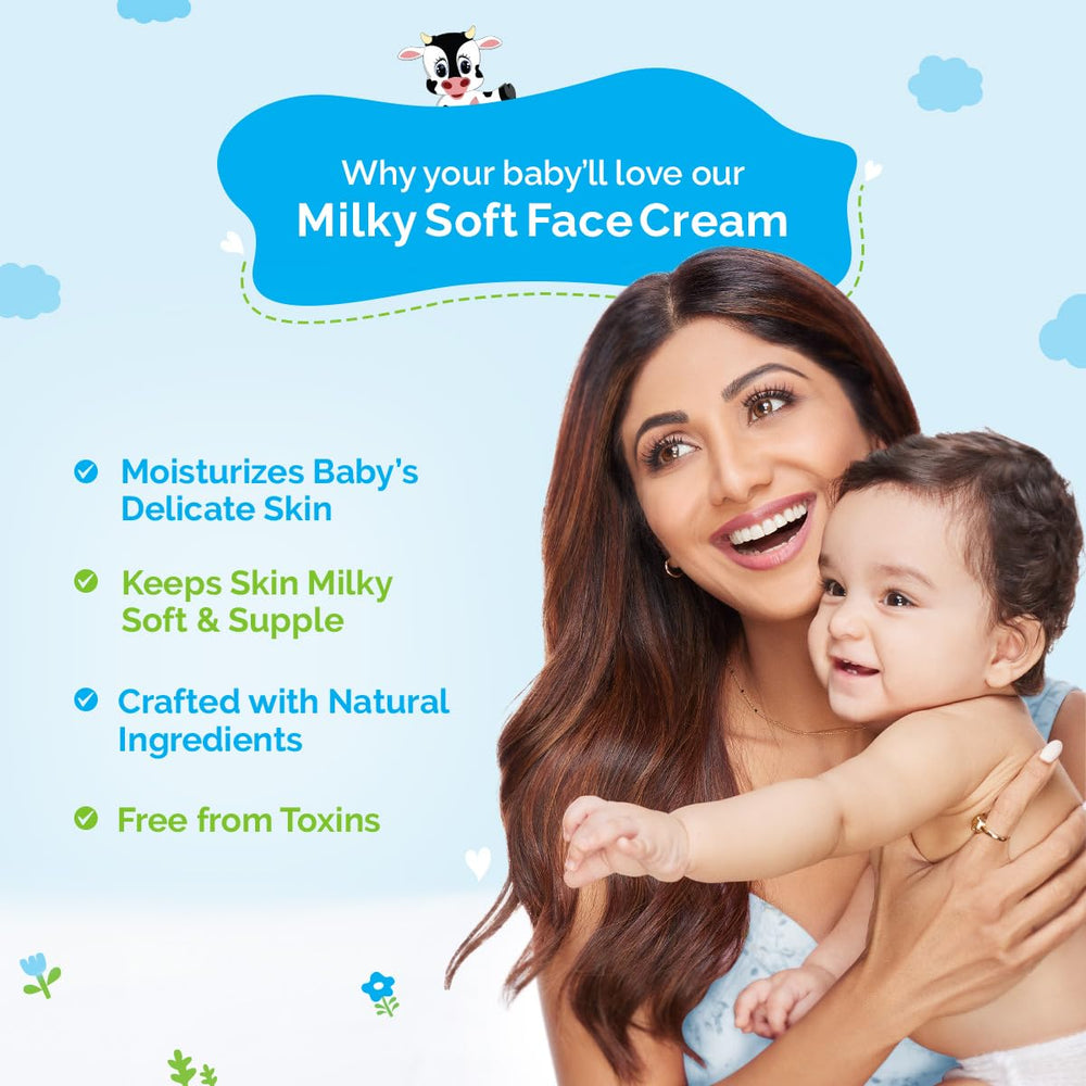 60 ml travel-friendly Mamaearth Milky Soft Cream tube.