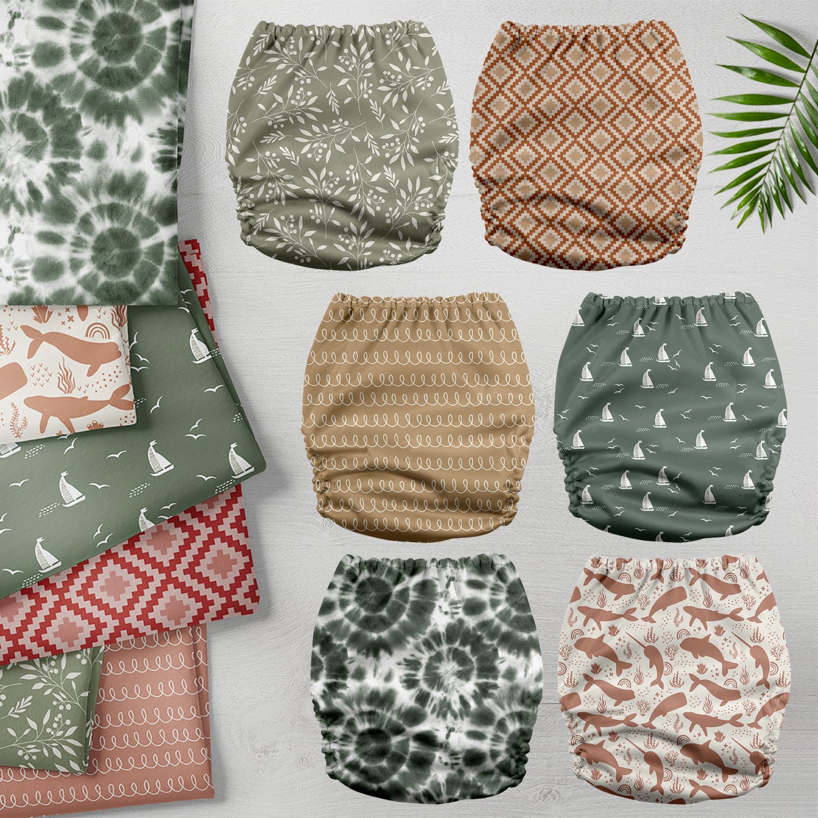 Mama Koala 3.0 pocket diaper crossover snaps secure fit without wing droop.
