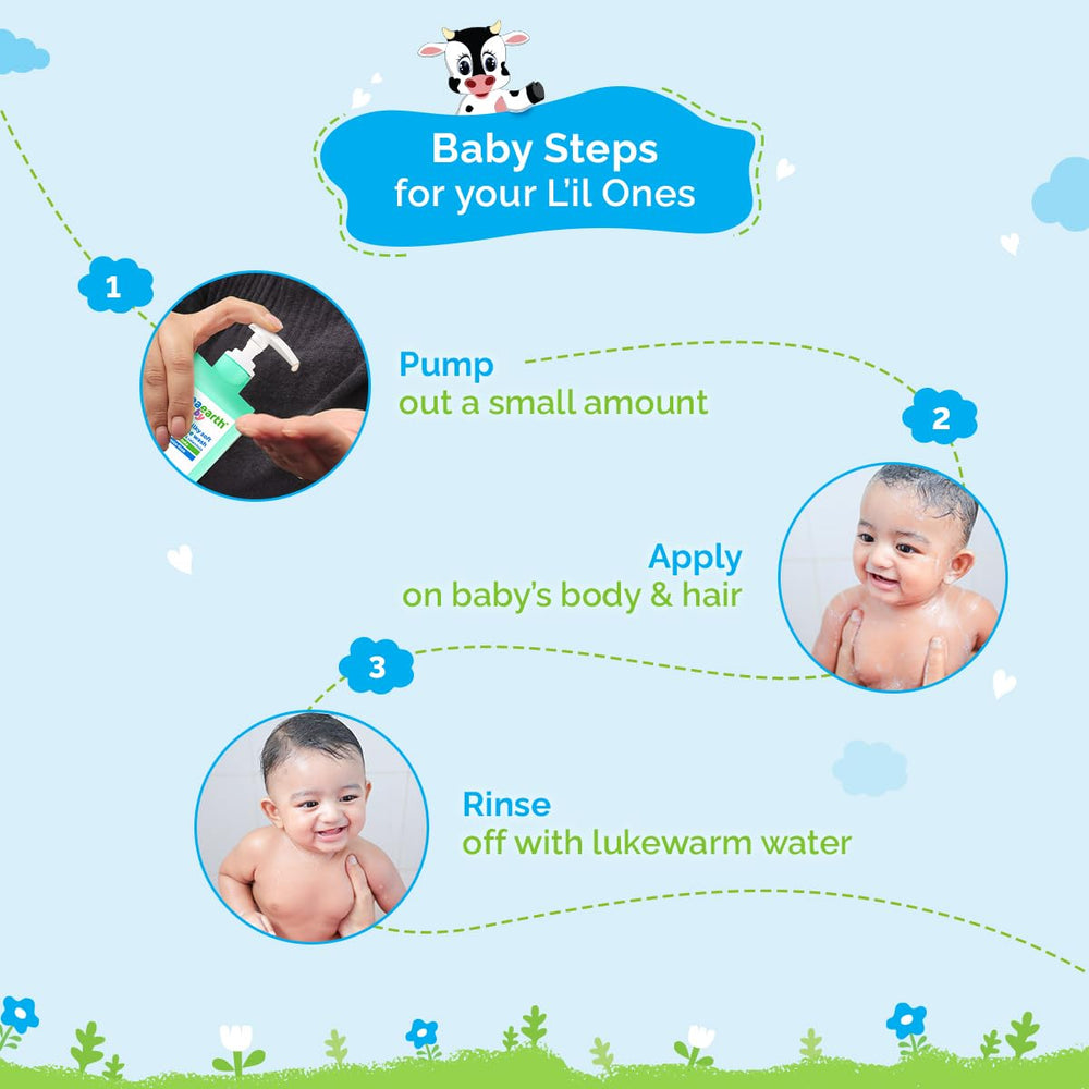 MAMAEARTH Milky Soft bottle with easy-to-use pump design
