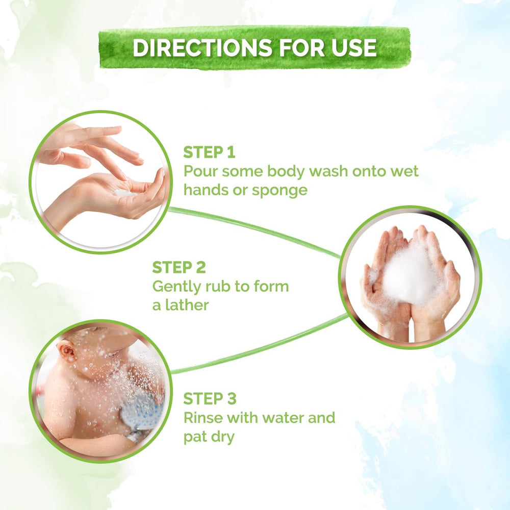Mamaearth coconut-based cleanser for soft, clean baby skin.