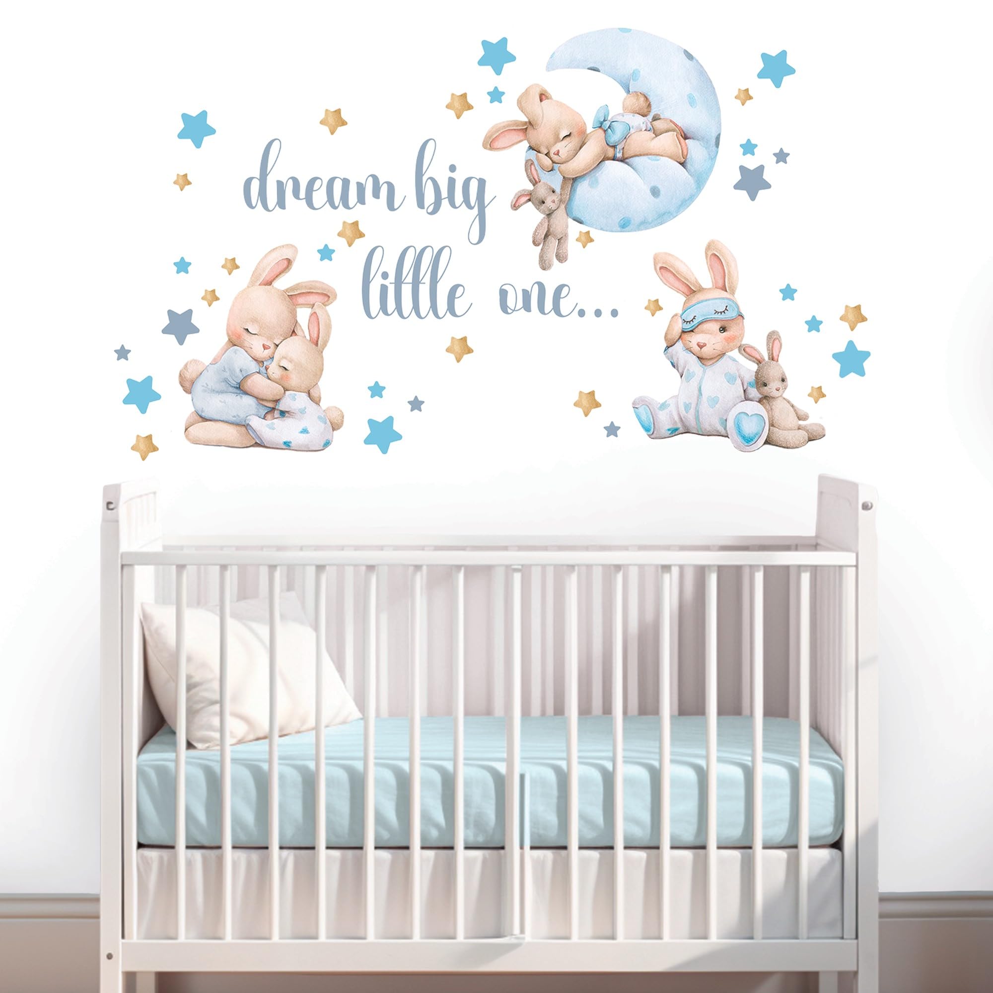 Mamarons Removable wall decal can be repositioned without damage.