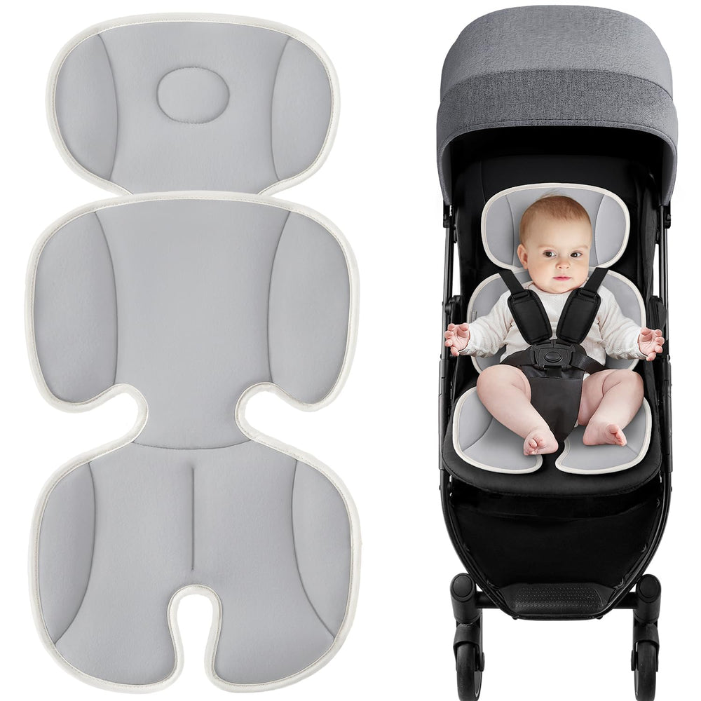 mamatepe cooling pad on stroller top view highlighting cooling surface for temperature regulation