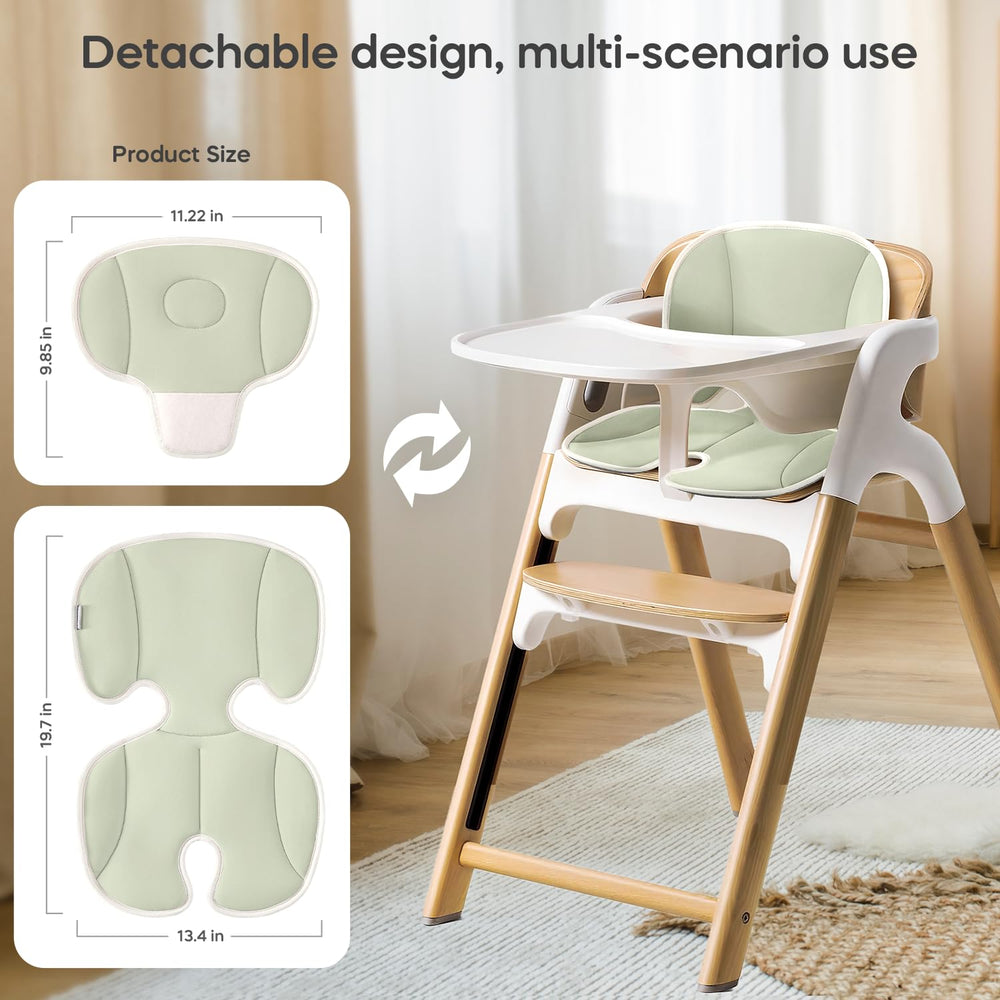 mamatepe cooling pad back shows breathable air vents for better airflow