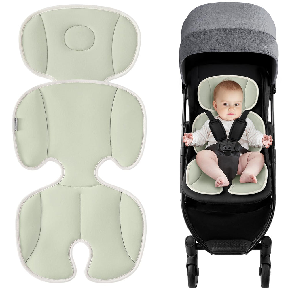 mamatepe cooling pad with cool-touch surface keeps baby comfortable on sunny strolls