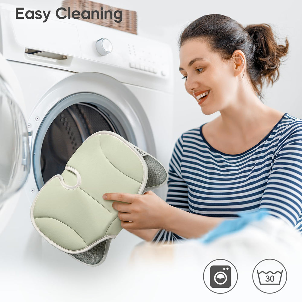mamatepe cooling pad front and back are machine washable for easy care
