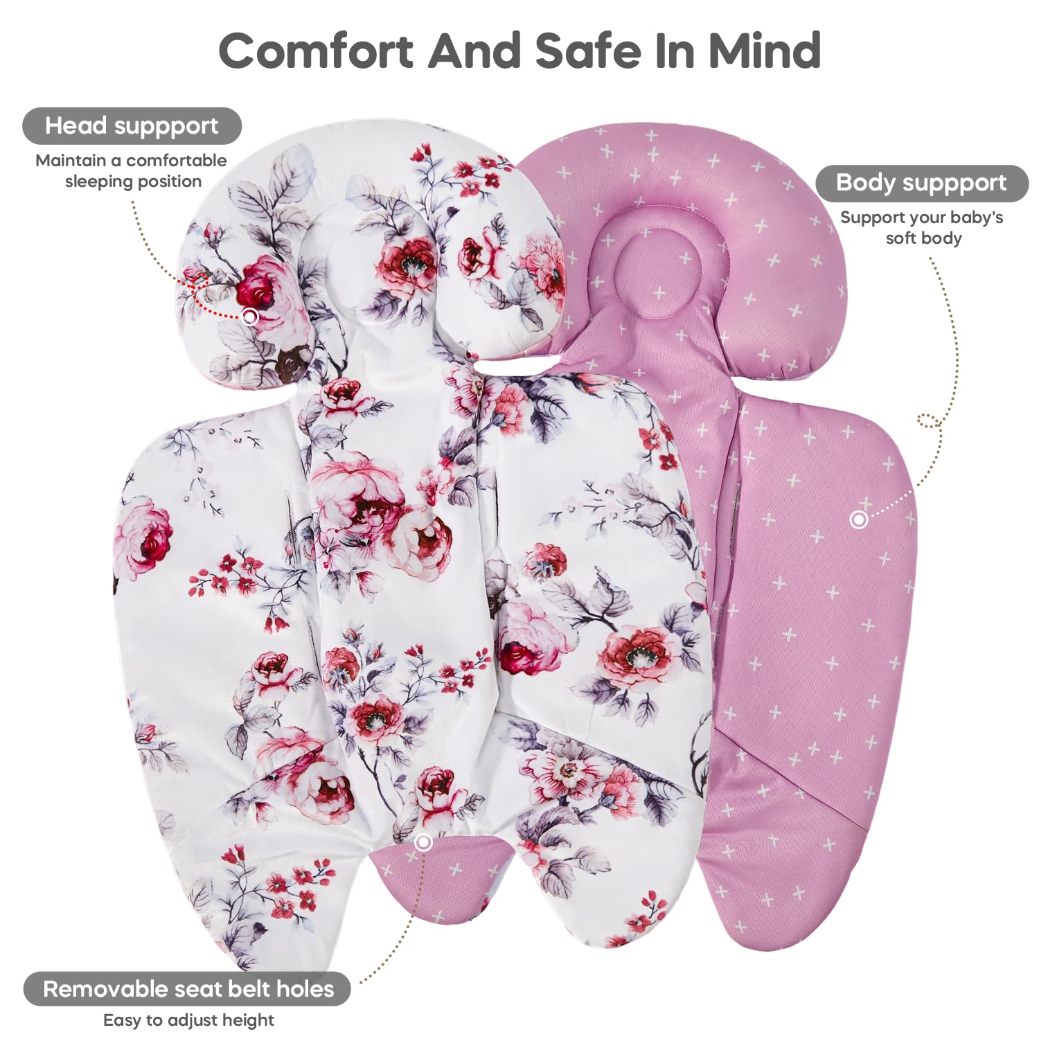 mamatepe extra strap covers protect shoulders and crotch from harness friction