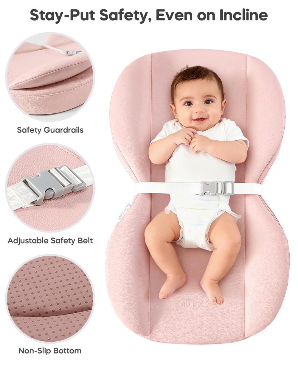 Mamatepe foldable design saves space on a dresser or changing station