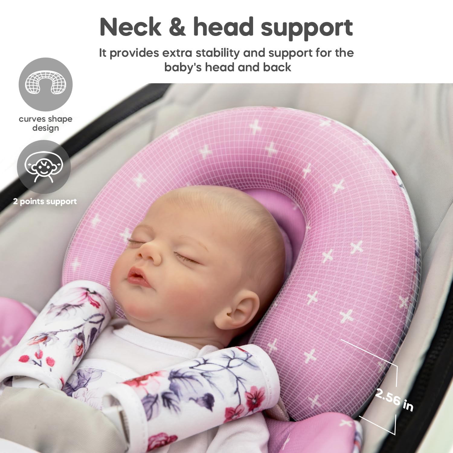 mamatepe reversible plush and mesh sides keep baby cozy in any season