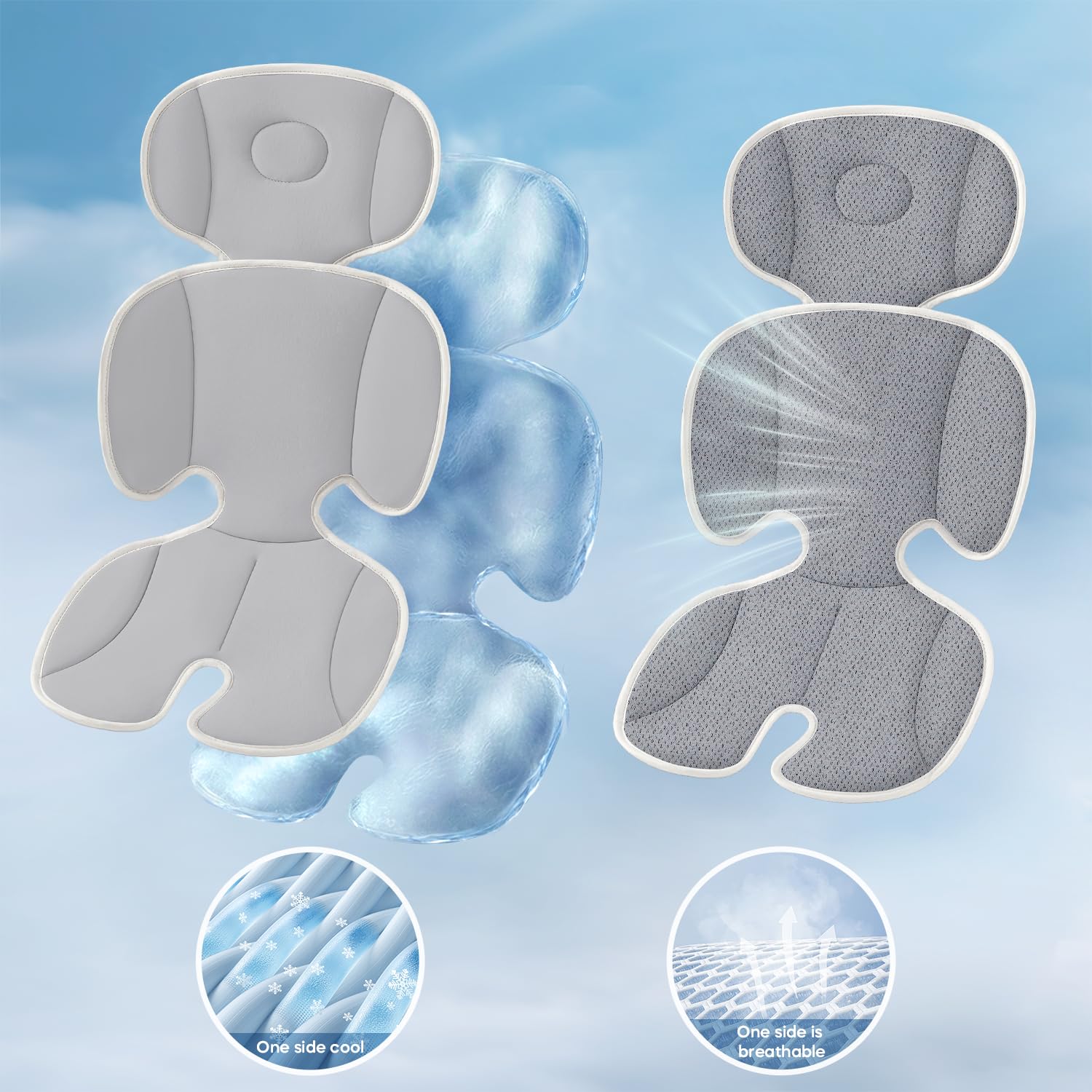 mamatepe two-piece design with removable front cooling fabric