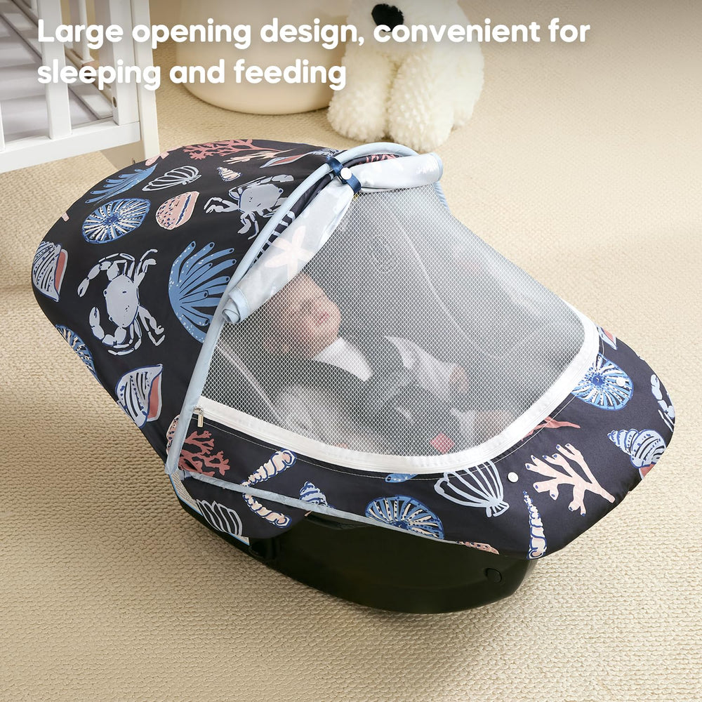 mamatepe universal fit cover fits most strollers and car seats