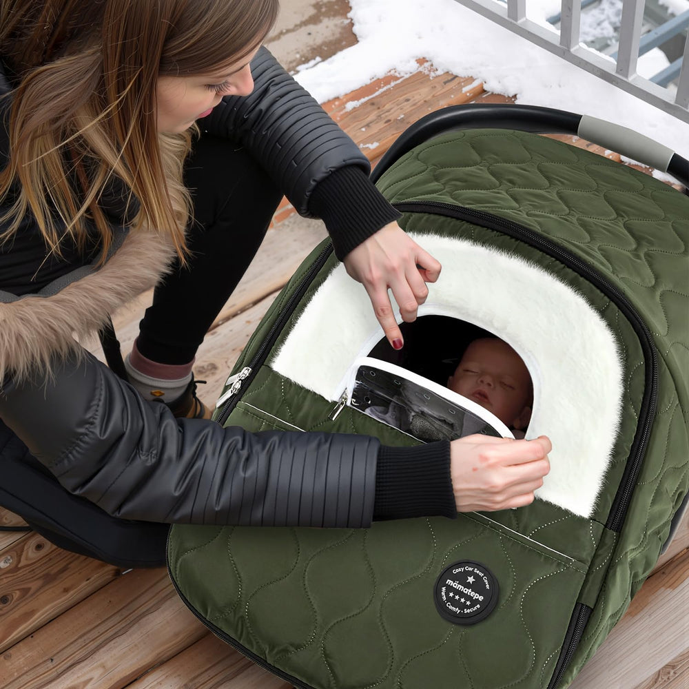 mamatepe machine washable cover for quick cleanups after outings