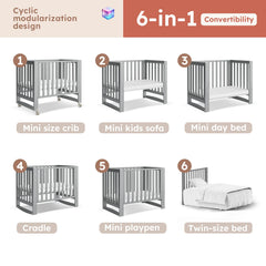 Four adjustable heights let you reach baby comfortably at each stage