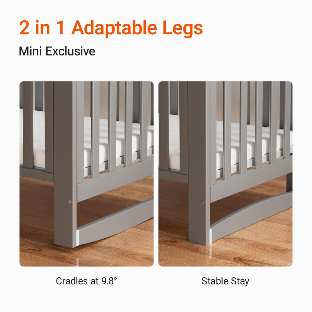 Compatible with MAMAZING MINI 2-Stage 4D Fiber Crib Mattress