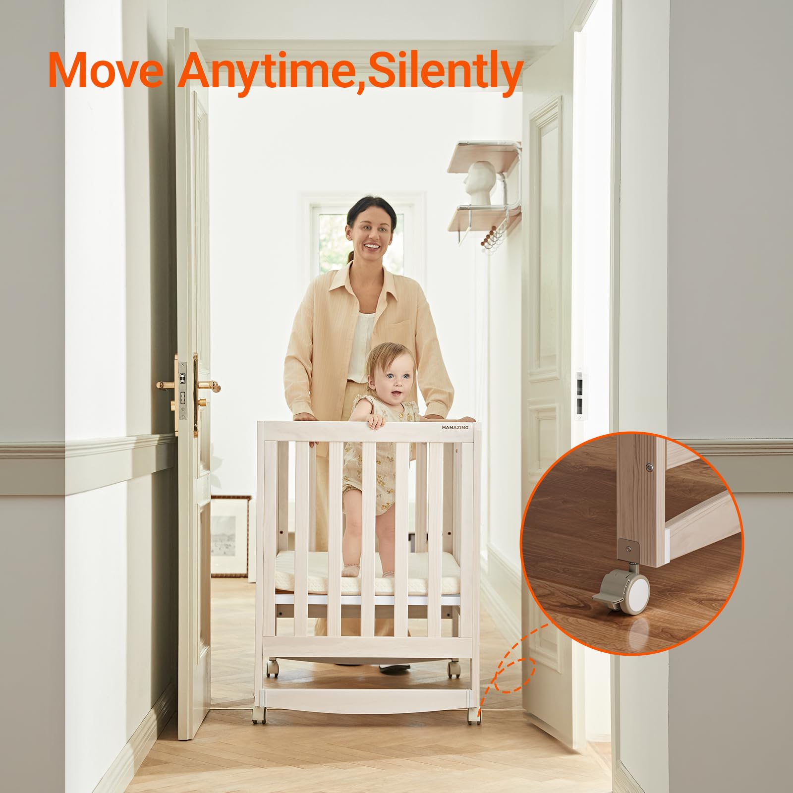 Mamazing EvoNest uses New Zealand pine for lasting strength.