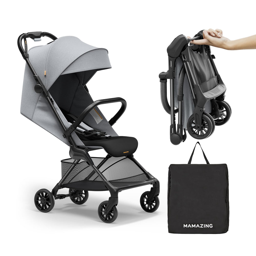 MAMAZING Ultra Air X carbon-frame stroller for ultra-light portability