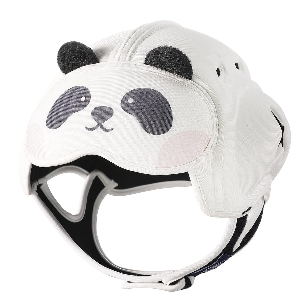 MAMBOBABY GUARD Panda helmet on baby crawling for safe exploration