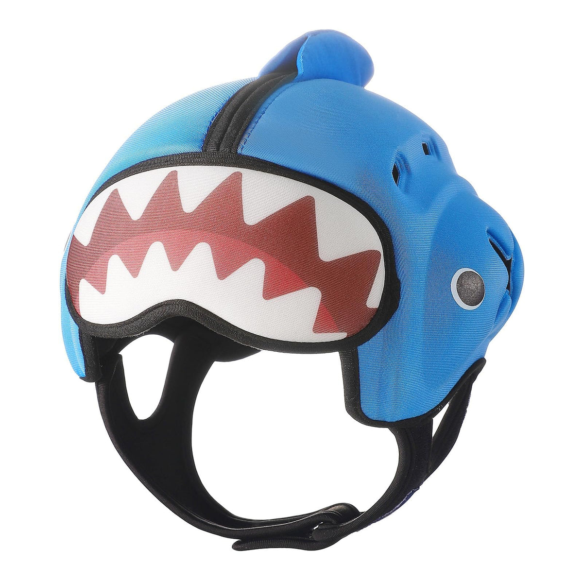 Front view of MAMBOBABY GUARD Shark helmet, lightweight protection for safe exploration.