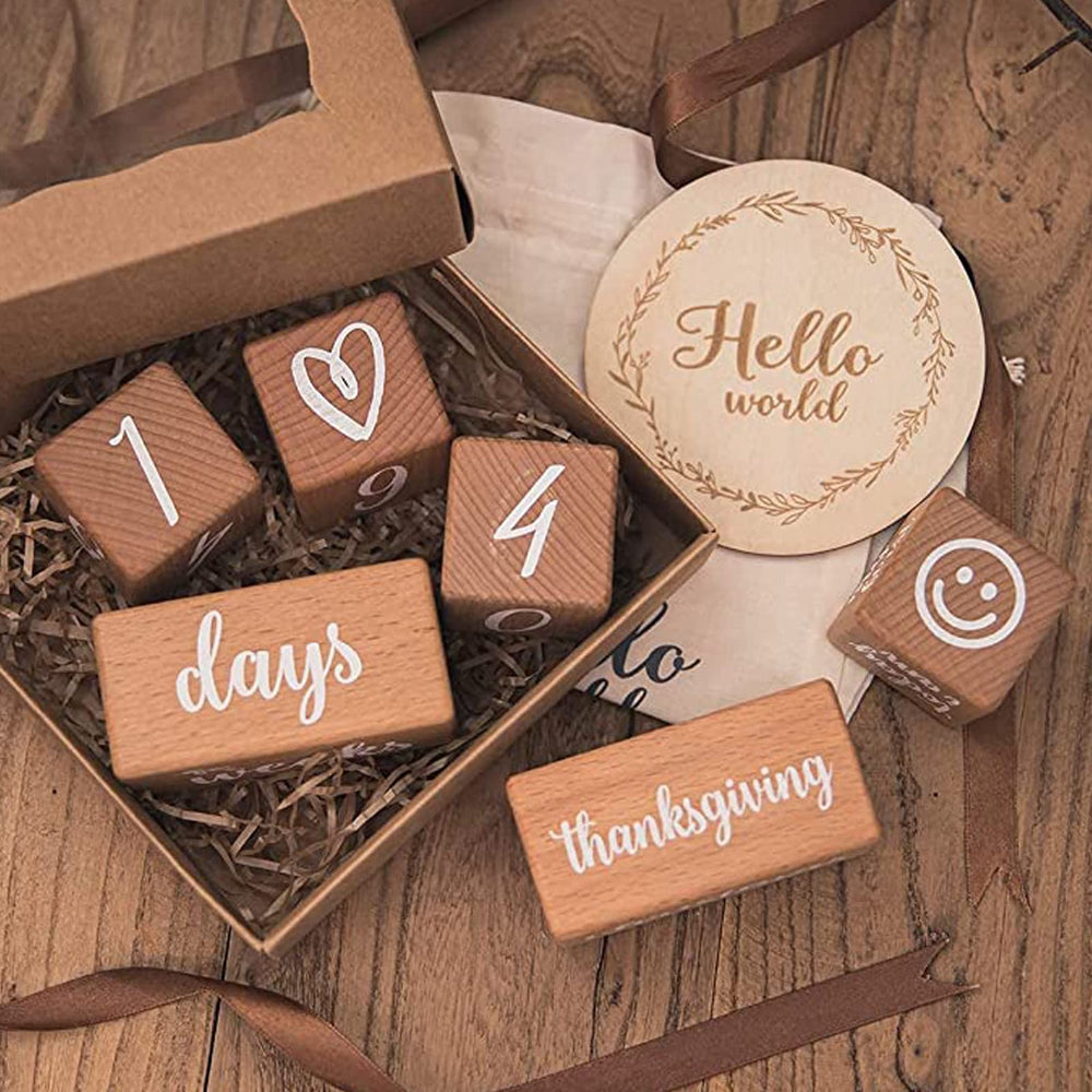 Mamimami Home wooden props make a thoughtful baby shower gift.