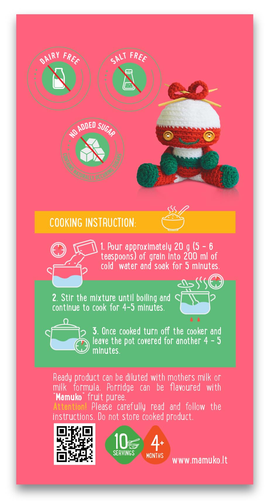 Mamuko Gluten-free and dairy-free porridge appeals to allergy-aware families