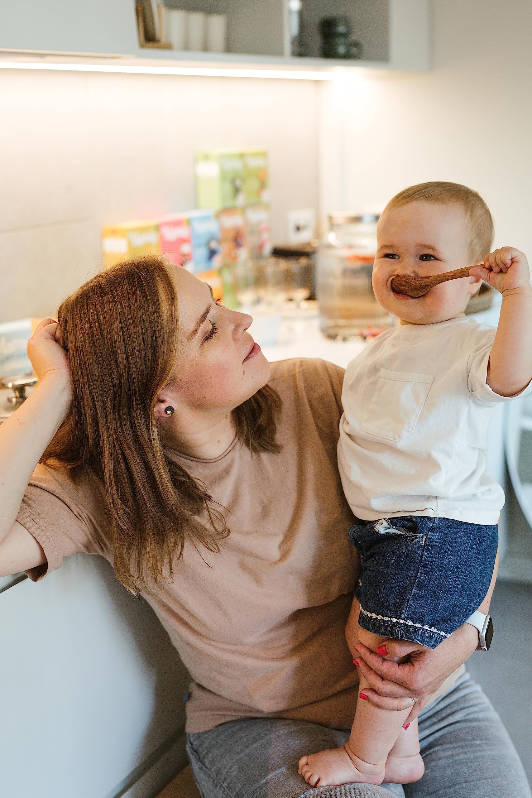 MAMUKO porridge baby toddler meal idea for gentle mornings.