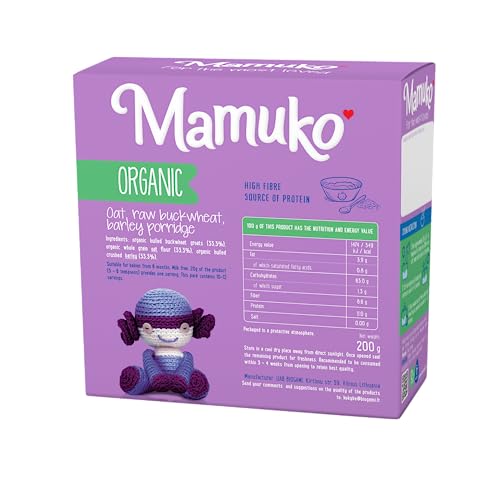 MAMUKO porridge no-added-sugar highlights a sugar-free breakfast choice.