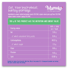 MAMUKO porridge ready bowl for quick, wholesome breakfast.