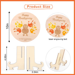 MAMUXI first Thanksgiving handprint board captures tiny moments