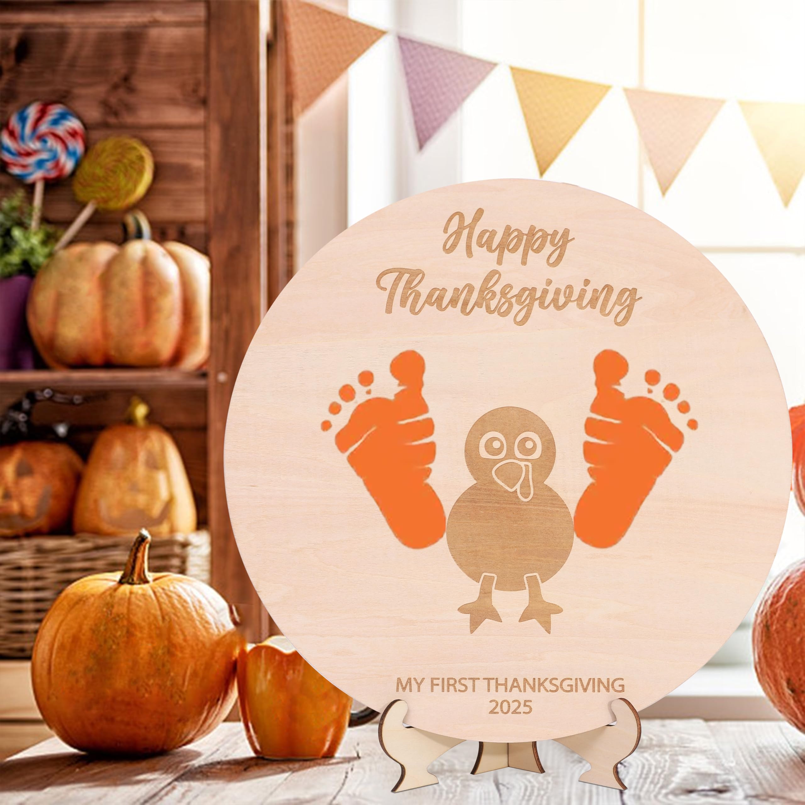 MAMUXI Thanksgiving photo prop sparks joyful family portraits