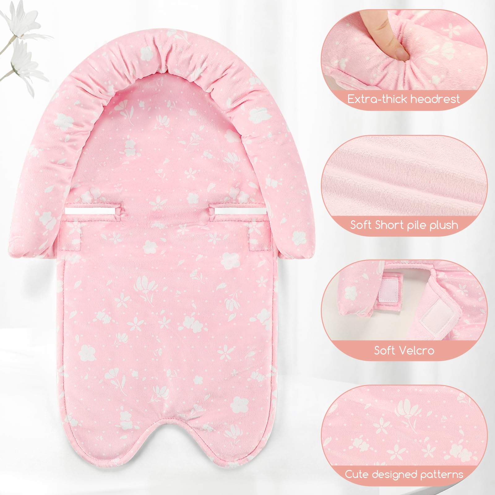 Man Fai Sky 2-in-1 nesting design grows with baby for growing head support.