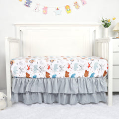 Man Fai Sky animal pattern bedding adds playful charm to nursery