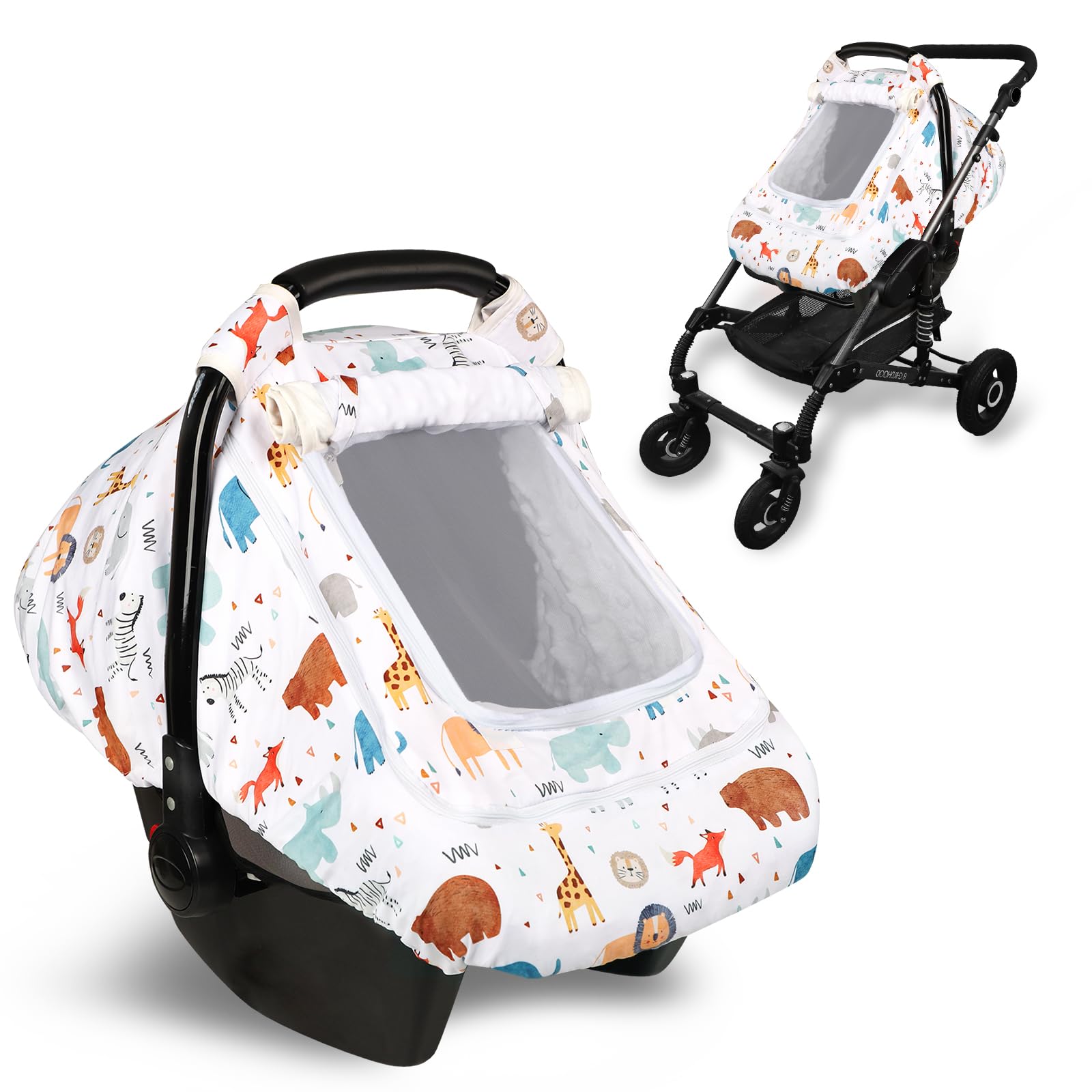 Man Fai Sky baby car seat cover winter 360 degree protection for travel