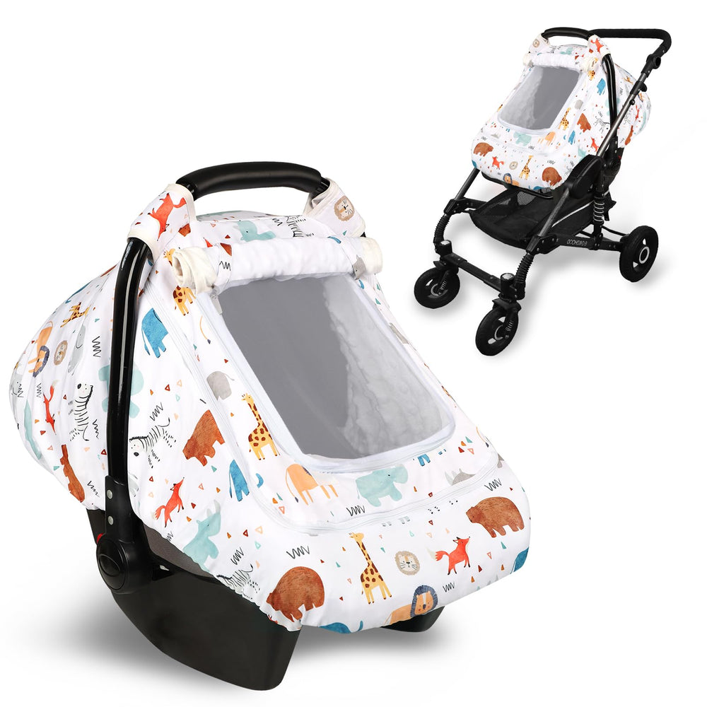 Man Fai Sky baby car seat cover winter 360 degree protection for travel