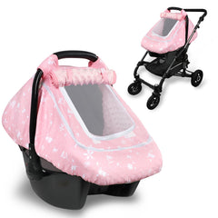 Man Fai Sky baby car seat cover winter full coverage keeps baby warm and protected