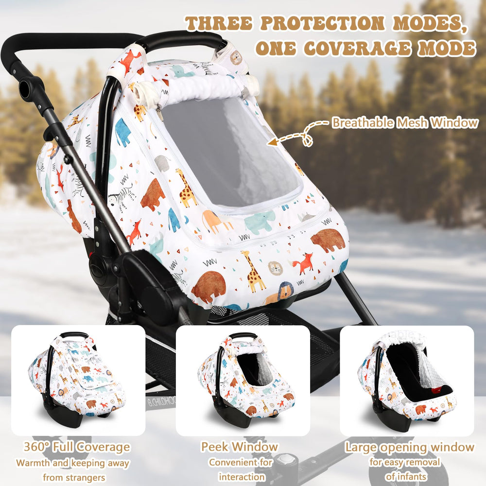 Man Fai Sky half open mode car seat cover for easy interaction